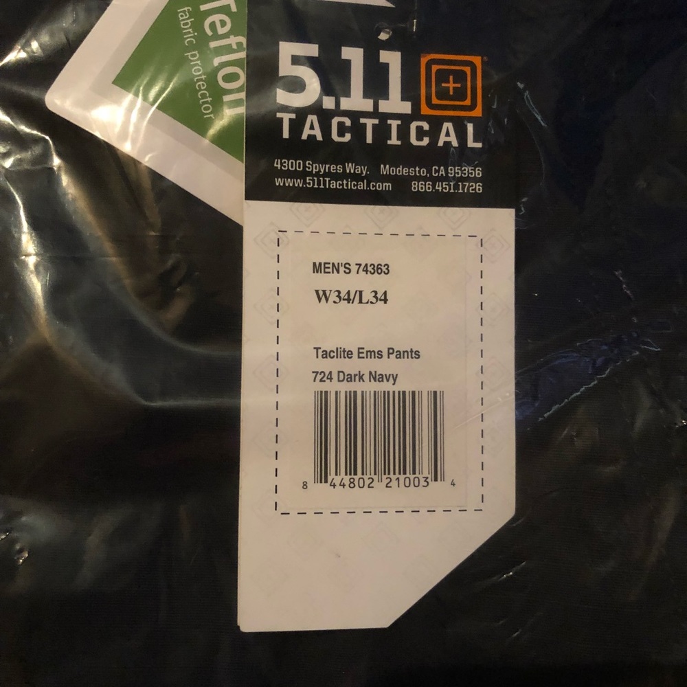 Mens 5.11 EMS pants 34x34 - Picture 3 of 6